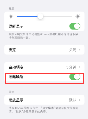 琼中苹果授权维修站分享iPhone轻点无法唤醒怎么办