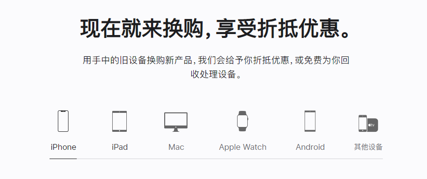 琼中苹果手机维修分享iPhone以旧换新的去处 