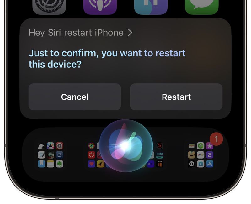 iOS 16 小技巧：如何通过 Siri 重新启动 iPhone？